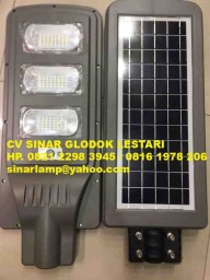 Lampu PJU Solar Cell All In One 90 watt PLTS